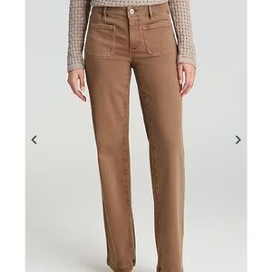 JJill Denim, Patch-Pocket Wide-Leg Jeans, Size 10